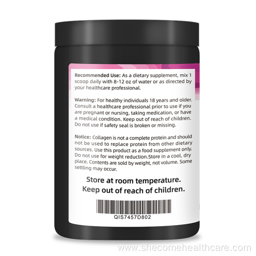 collagen peptides Promotes Hair Bone multi collagen powder